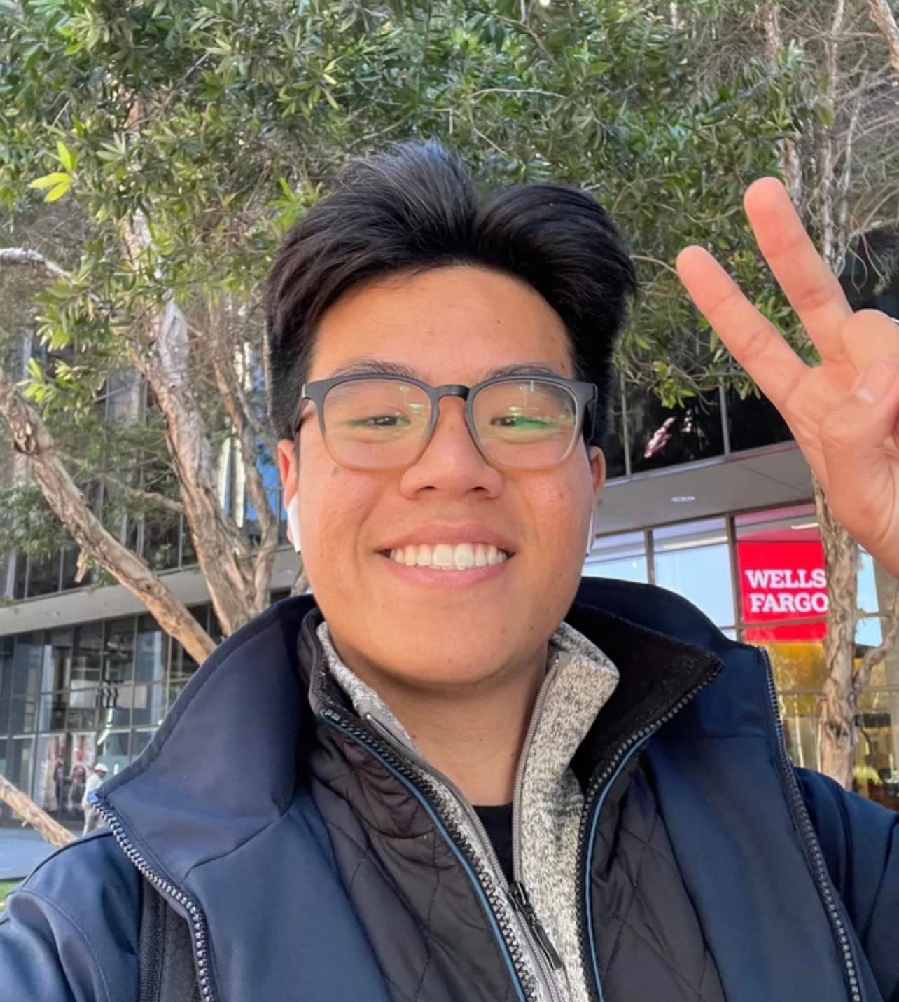 Man smiling because he was successfully treated for social anxiety